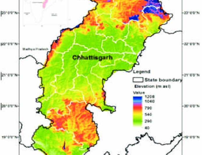 Geography of Chhattisgarh (Government-sourced, latest)